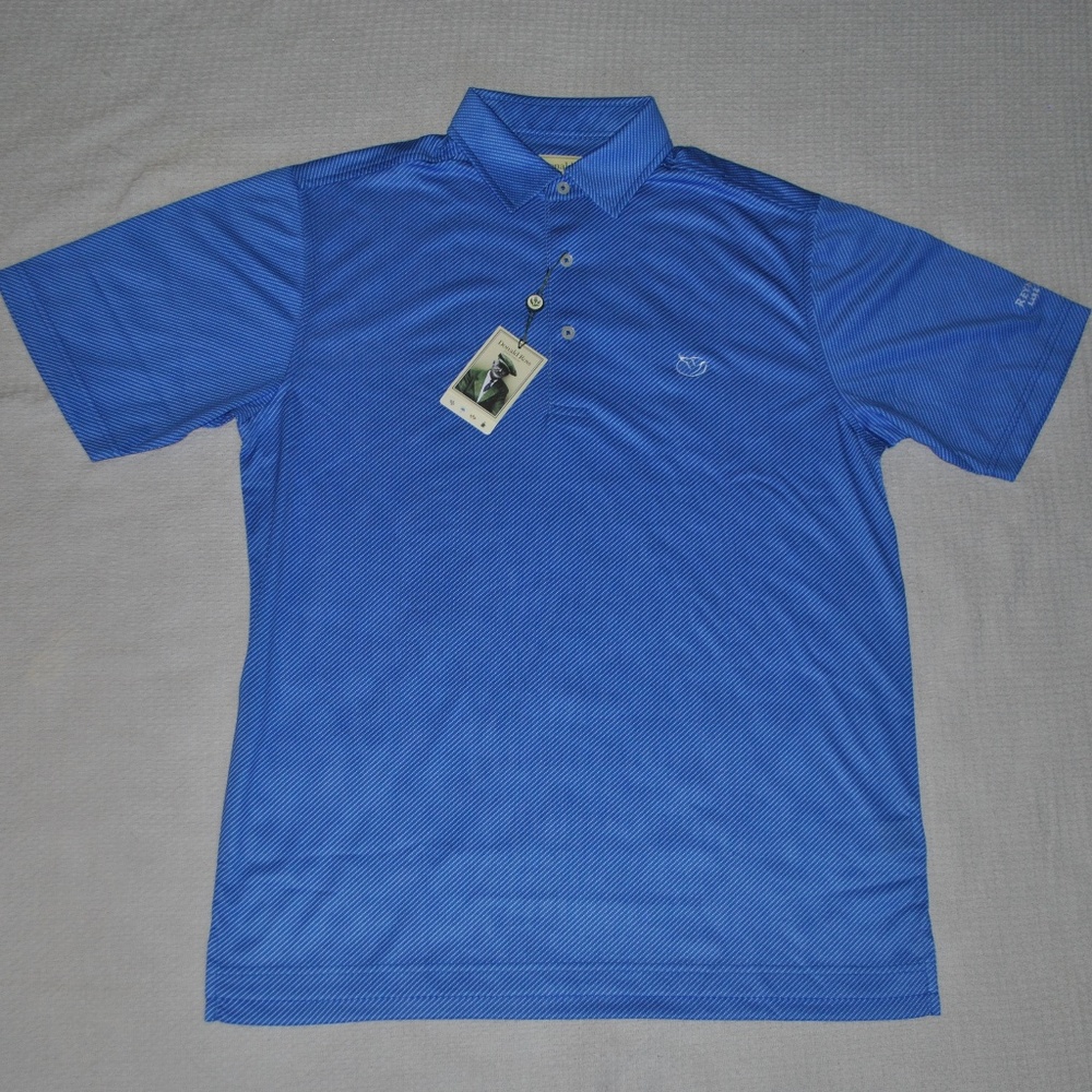 NWT Donald Ross Navy Golf Polo